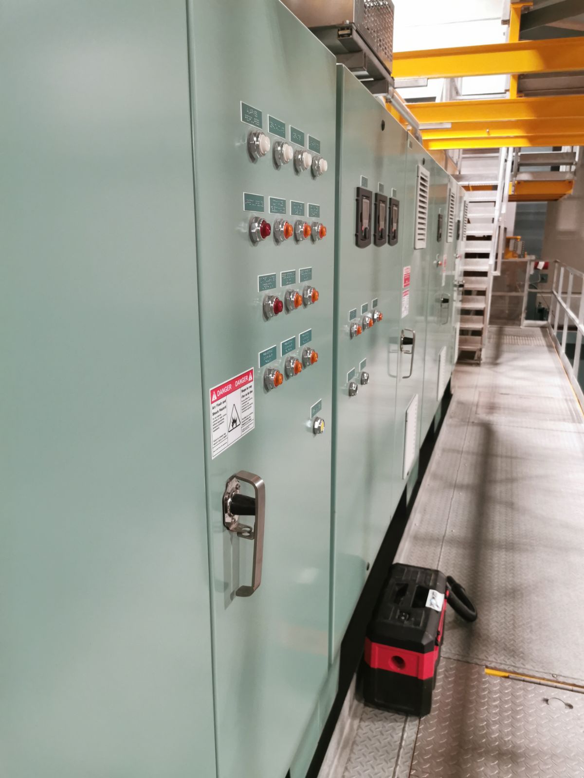 Système électrique et automatisation du pont roulant – Centrale Romaine-4 - 4